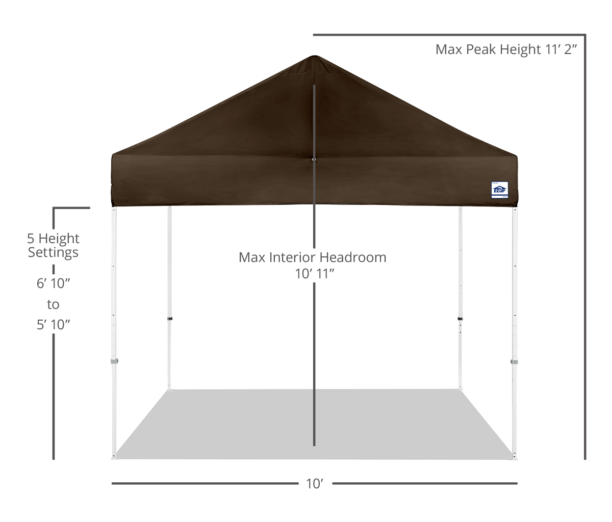 Eclipse® MAX 10' x 10' Canopy