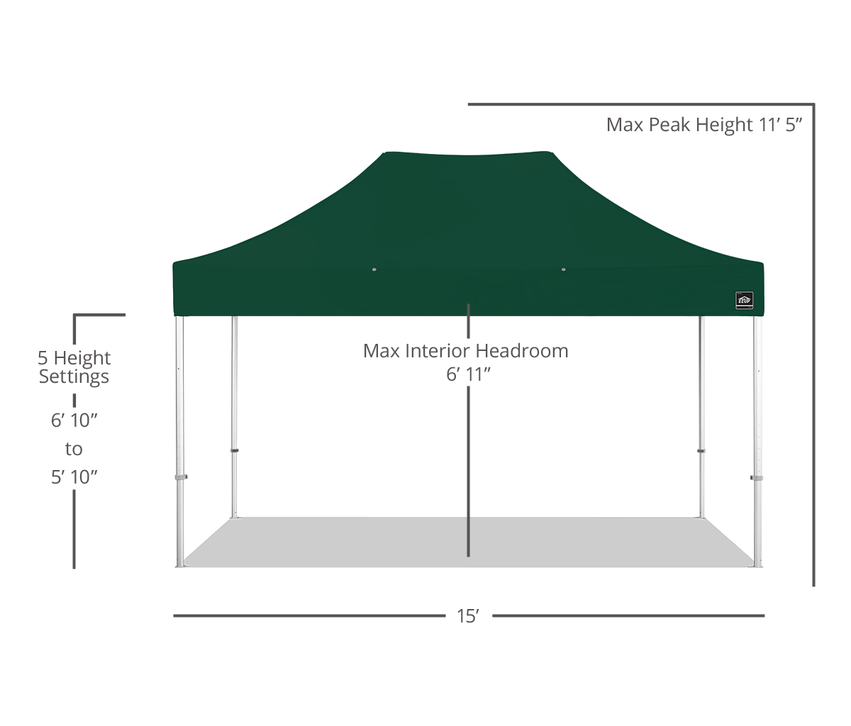 Endeavor® 10' x 15' Canopy
