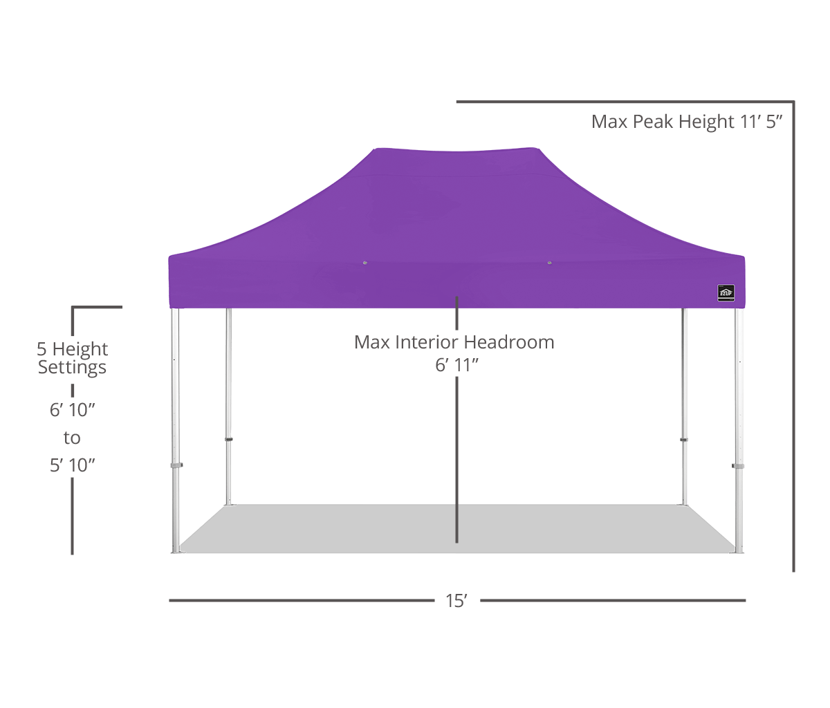 Endeavor® 10' x 15' Canopy