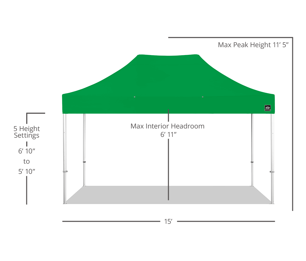 Endeavor® 10' x 15' Canopy