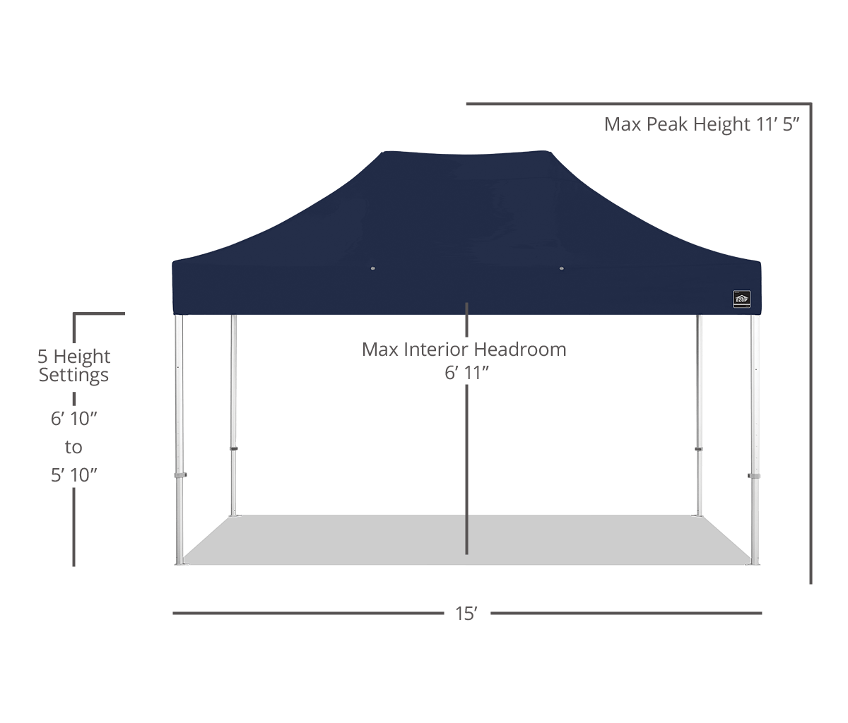 Endeavor® 10' x 15' Canopy