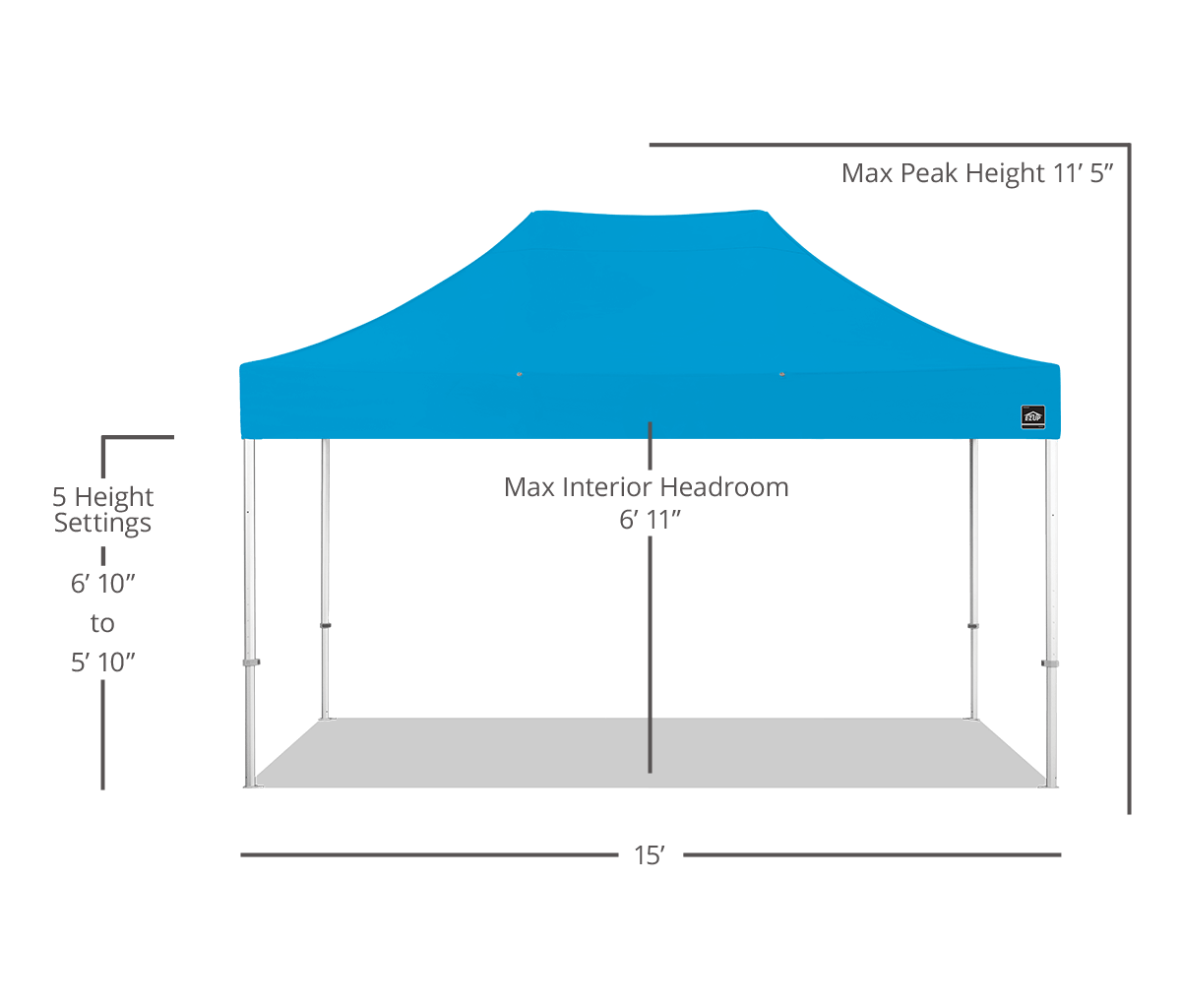 Endeavor® 10' x 15' Canopy