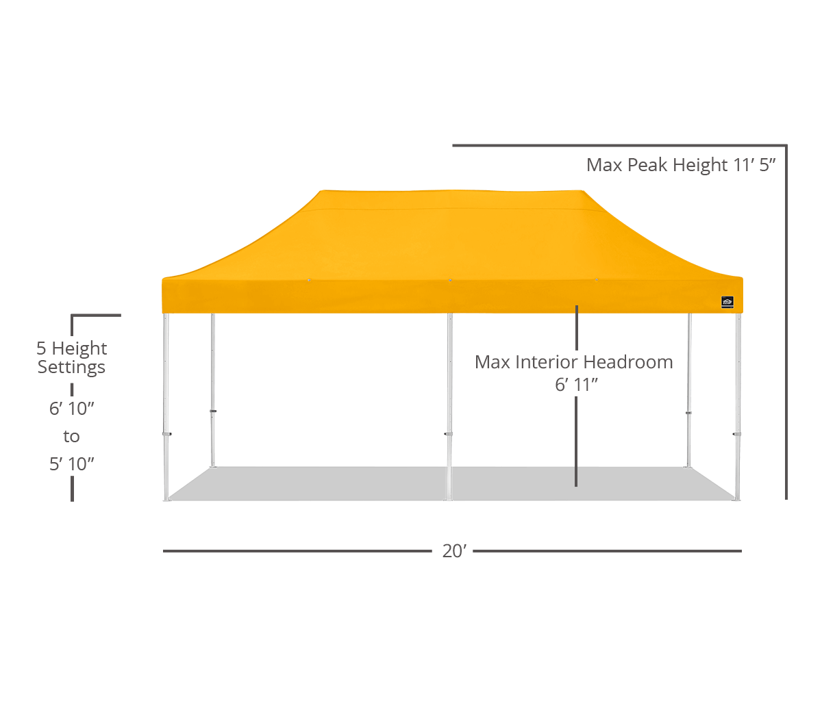 Endeavor® 10' x 20' Canopy