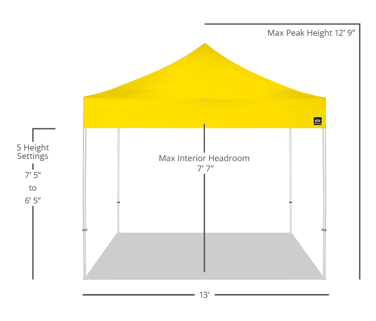Endeavor® 13’ x 13’ Canopy