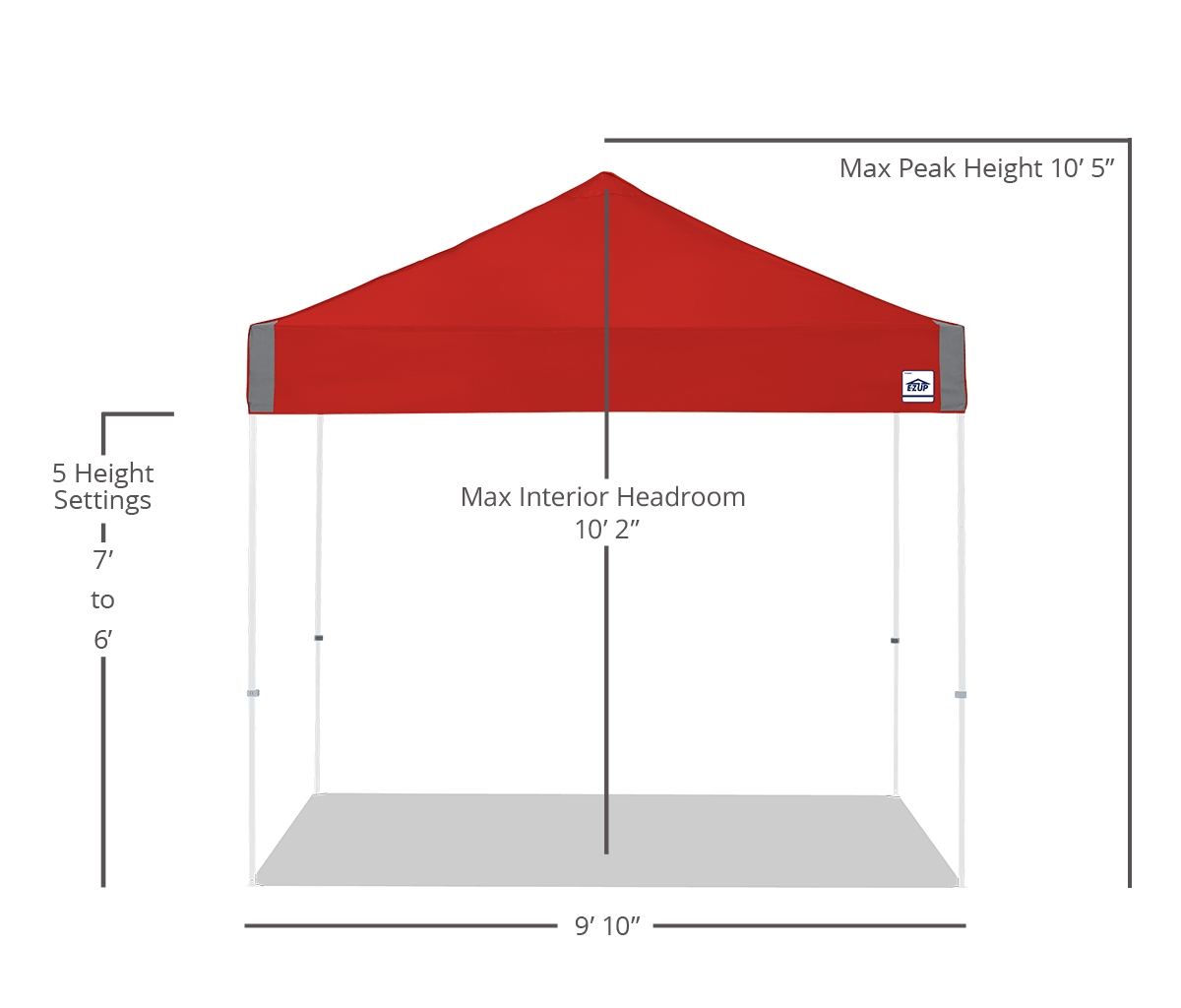 Pyramid™ 10' x 10' Canopy