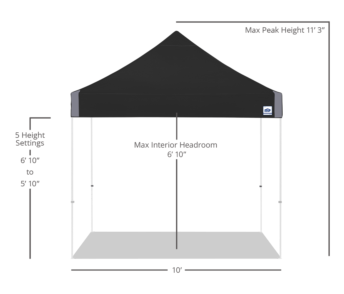 Vantage® 10' x 10' Canopy