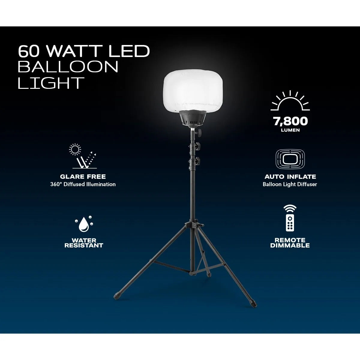 SKYFUZE® 60W LED Balloon Light Kit