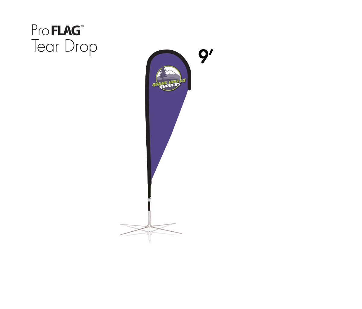 Tear Drop Flag