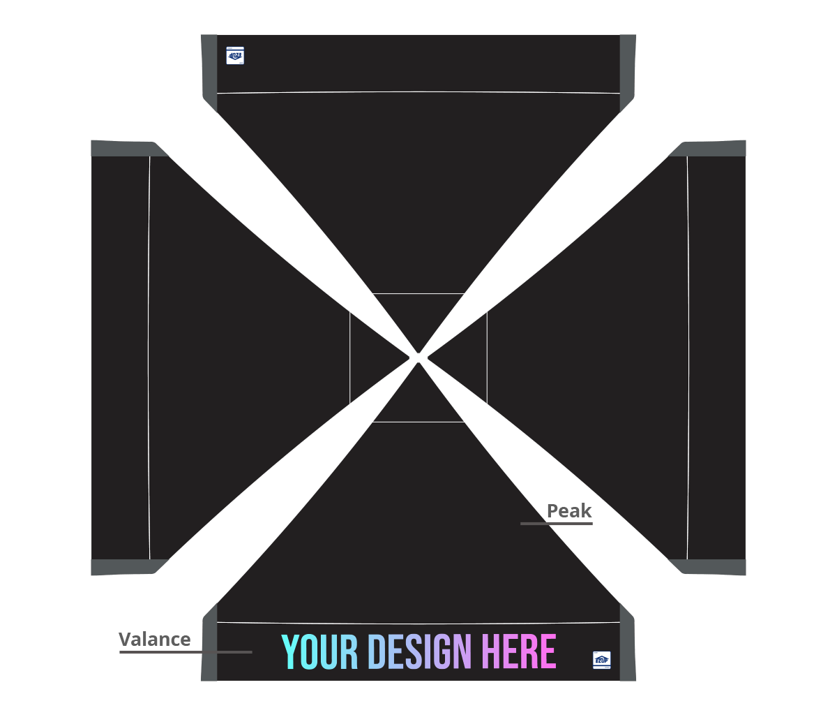 Custom Eclipse® 10' x 10' Canopy