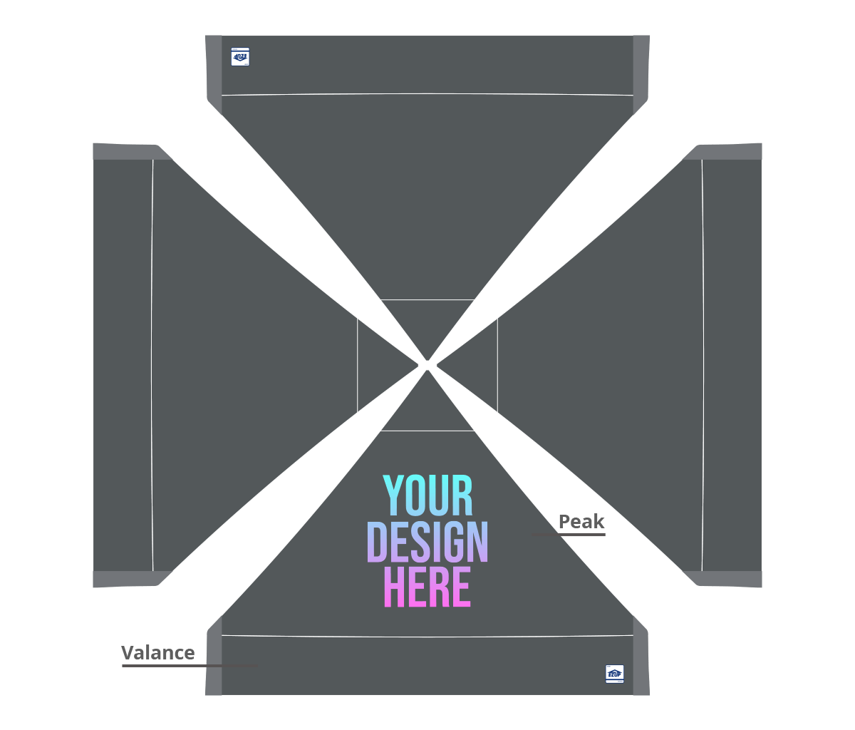 Custom Eclipse® 10' x 10' Canopy